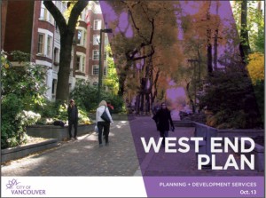 City of Vancouver West End Community Plan 2013